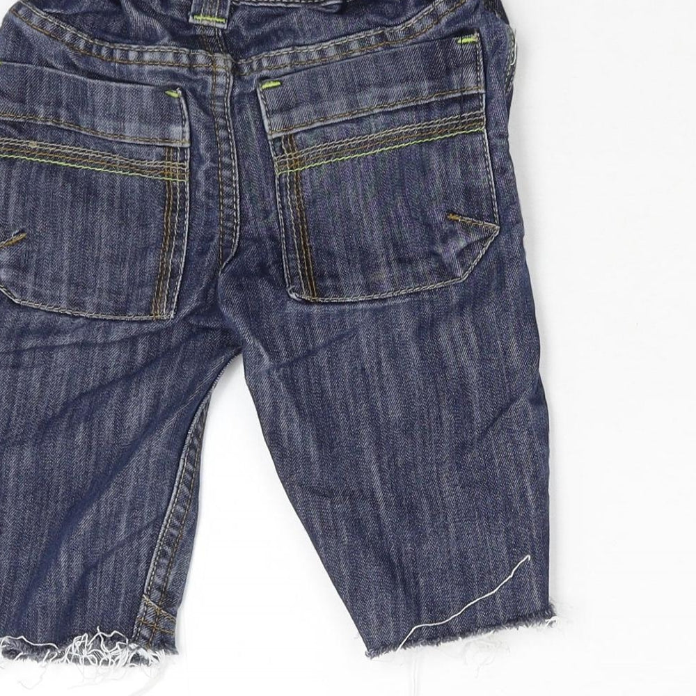 Cherokee Boys Blue Denim Bermuda Shorts Size 4-5 Years