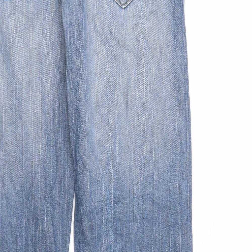 Tom Taylor Mens Blue Denim Straight Jeans Size L L29 in