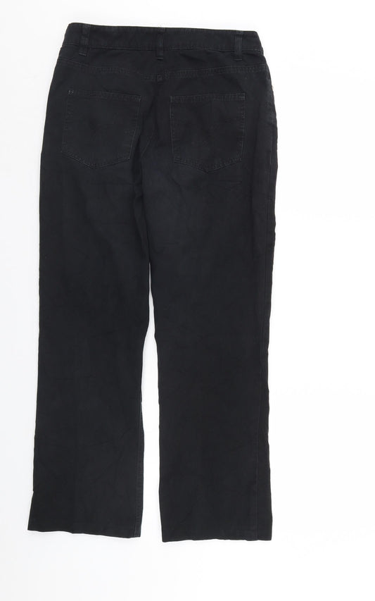 Soya Womens Denim Straight Jeans Size 8 L28 in