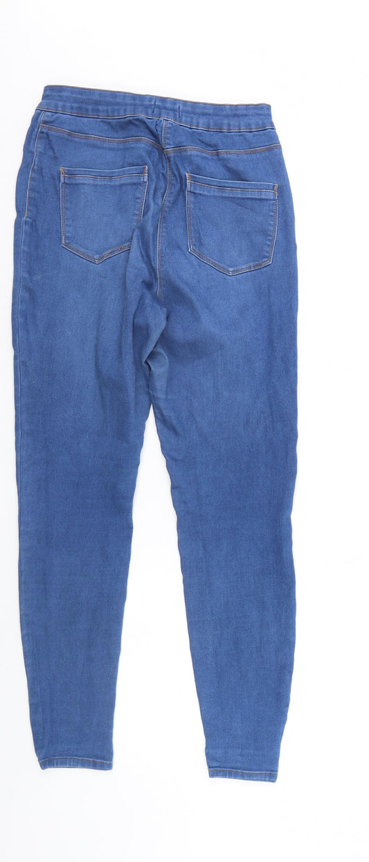 Paaya Womens Blue Denim Jegging Jeans Size 12 L27 in