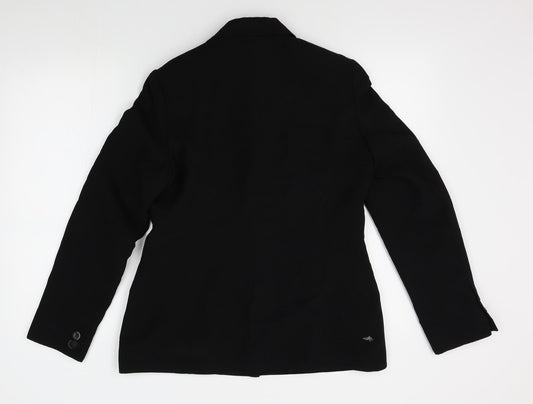 Debenhams Womens Black Jacket Blazer Size 12