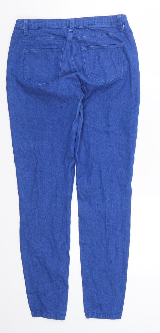 Denim Co Womens Blue Denim Skinny Jeans Size 8 L28 in