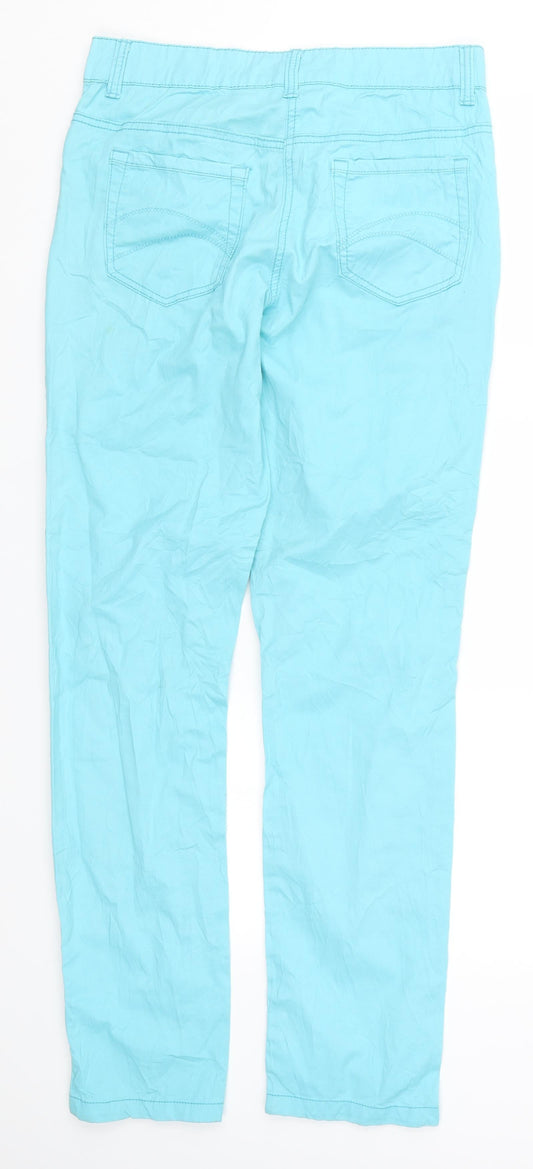 Gina Benotti Womens Blue Straight Jeans Size 10 L30 in