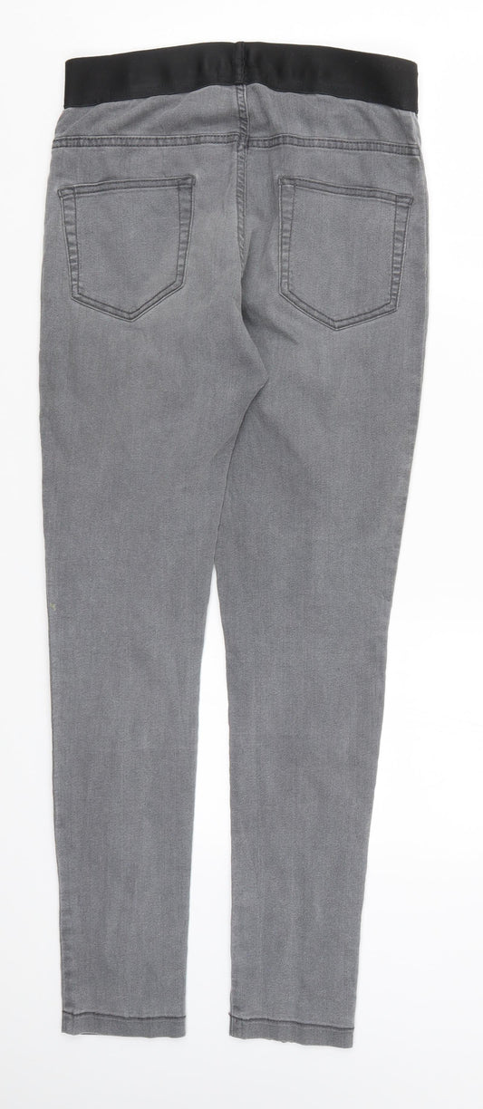 Marks and Spencer Womens Grey Denim Jegging Jeans Size 30 in L29 in