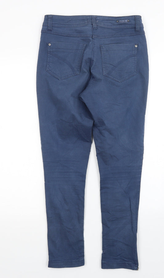 Bonta Womens Blue Straight Jeans Size 10 L26 in