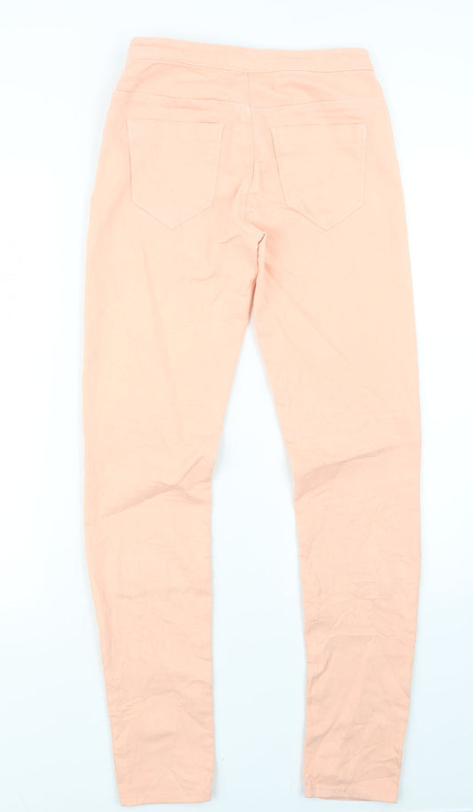 Clockhouse Womens Pink Skinny Jeans Size 26 in L30 in