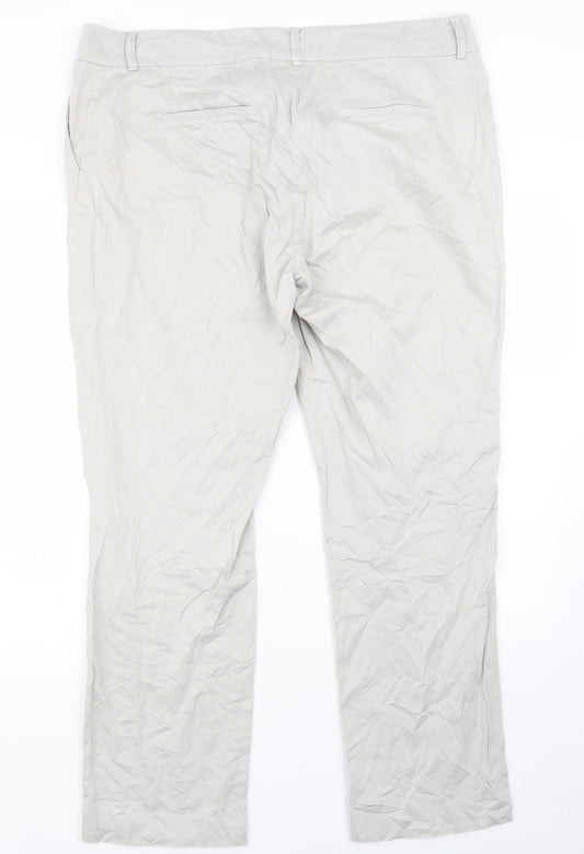 Christian Berg Womens Grey Trousers Size 20 L30 in