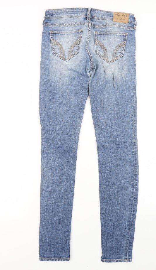 Hollister Womens Blue Denim Straight Jeans Size 27 in L29 in