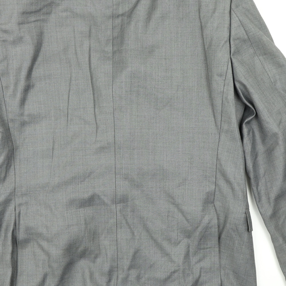 Peter Werth Mens Grey Jacket Blazer Size 40