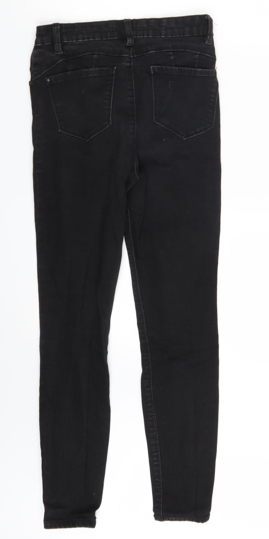 Denim Co. Womens Black Skinny Jeans Size 10 L26 in