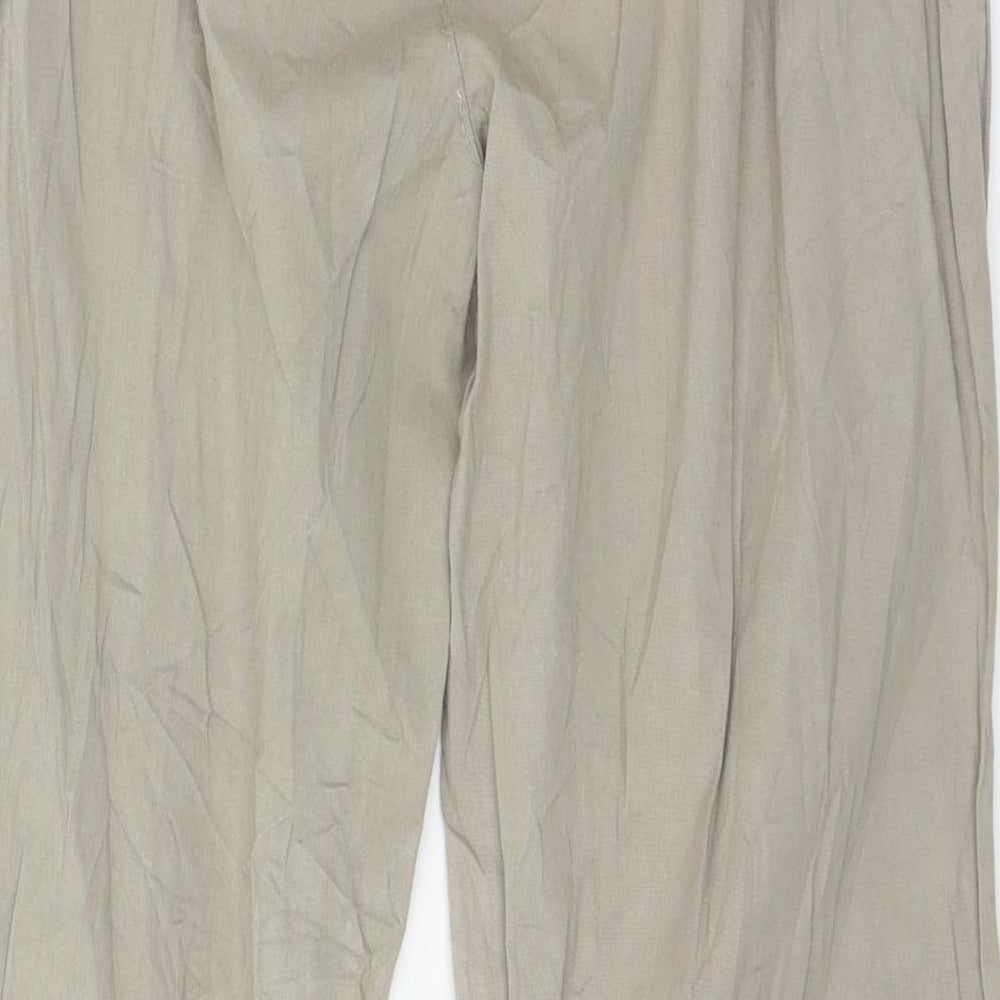 Preworn Womens Grey Trousers Size 30 in L25 in