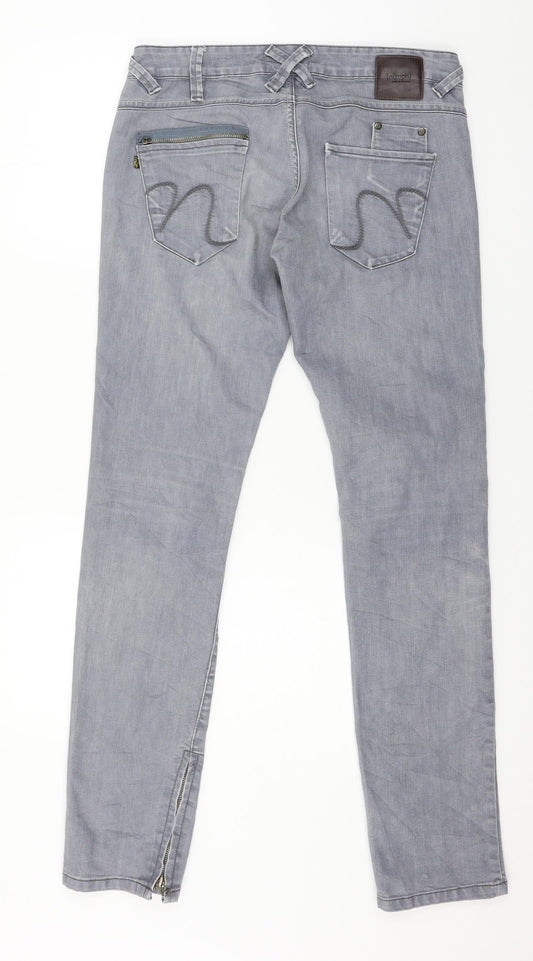 Triumph Womens Grey Denim Skinny Jeans Size 30 in L32 in