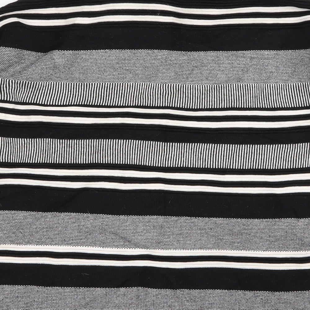 New Look Womens Multicoloured Striped Pullover Jumper Size 10