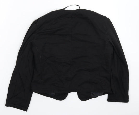 BHS Womens Black Jacket Blazer Size 10