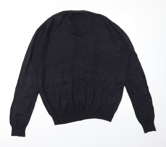Piene Candin Mens Blue Pullover Sweatshirt Size L