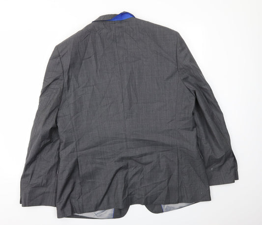PERFORMANCE Mens Grey Jacket Blazer Size 46