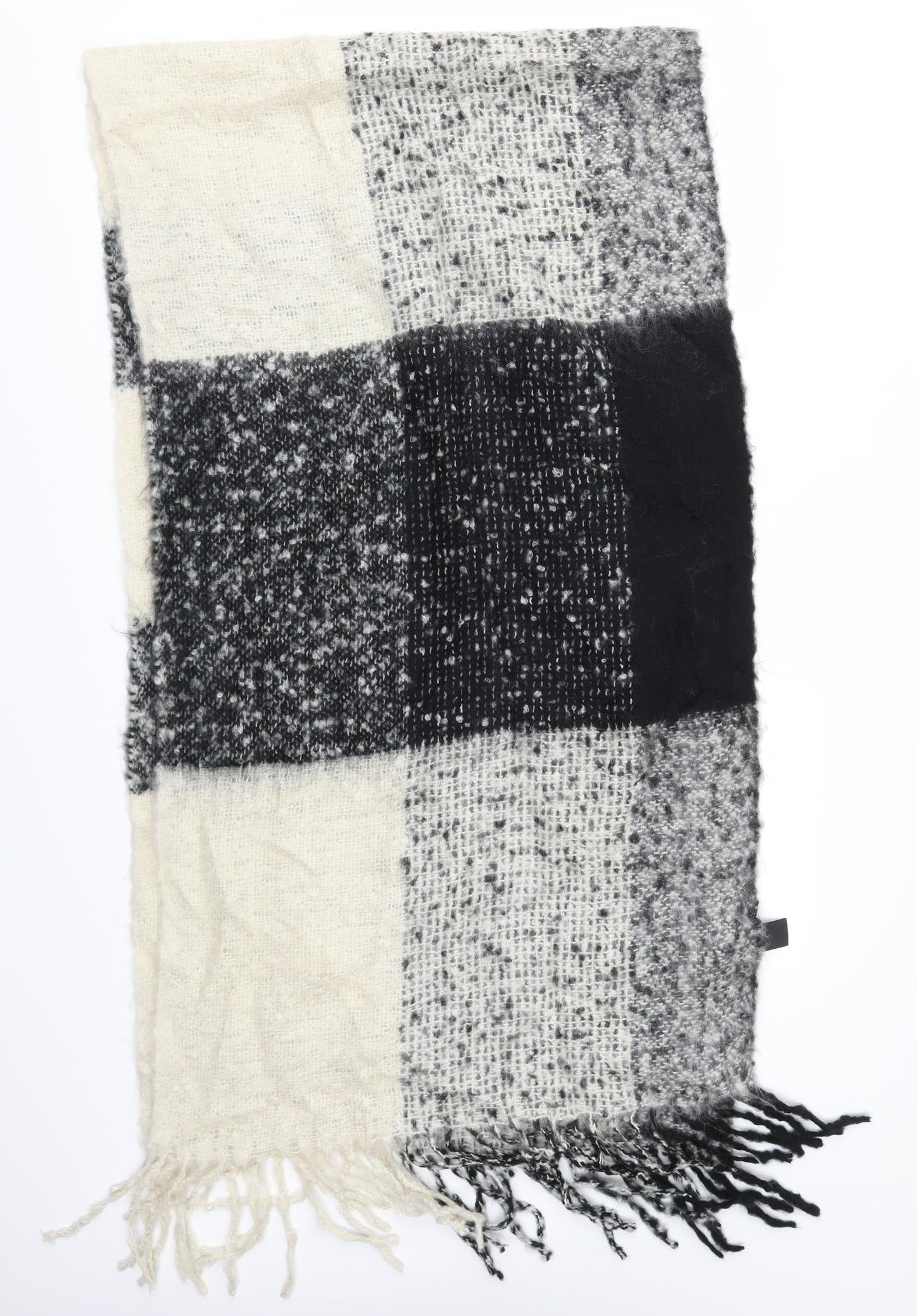 Pieces Womens Multicoloured Check Scarf
