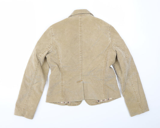 Gap Womens Beige Jacket Blazer Size M