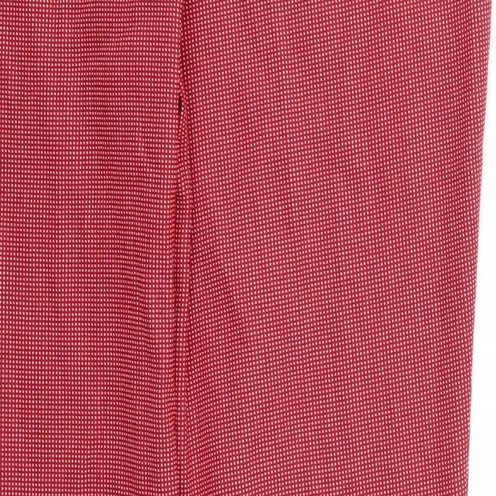 Hilary Radley Womens Red Trousers Size 18 L28 in