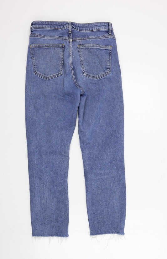 DENIM&CO Womens Blue Skinny Jeans Size 10 L25 in