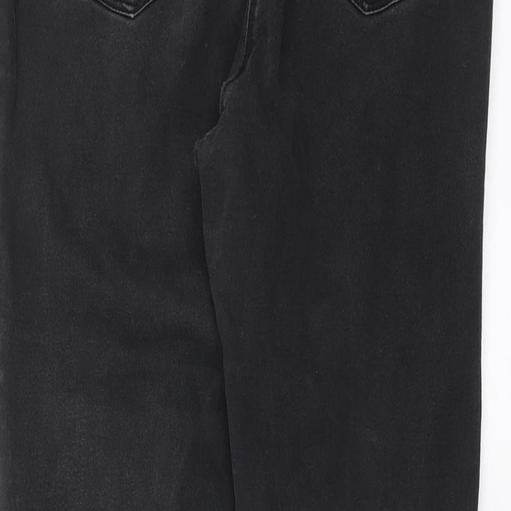 Papaya Womens Grey Denim Skinny Jeans Size 12 L28 in