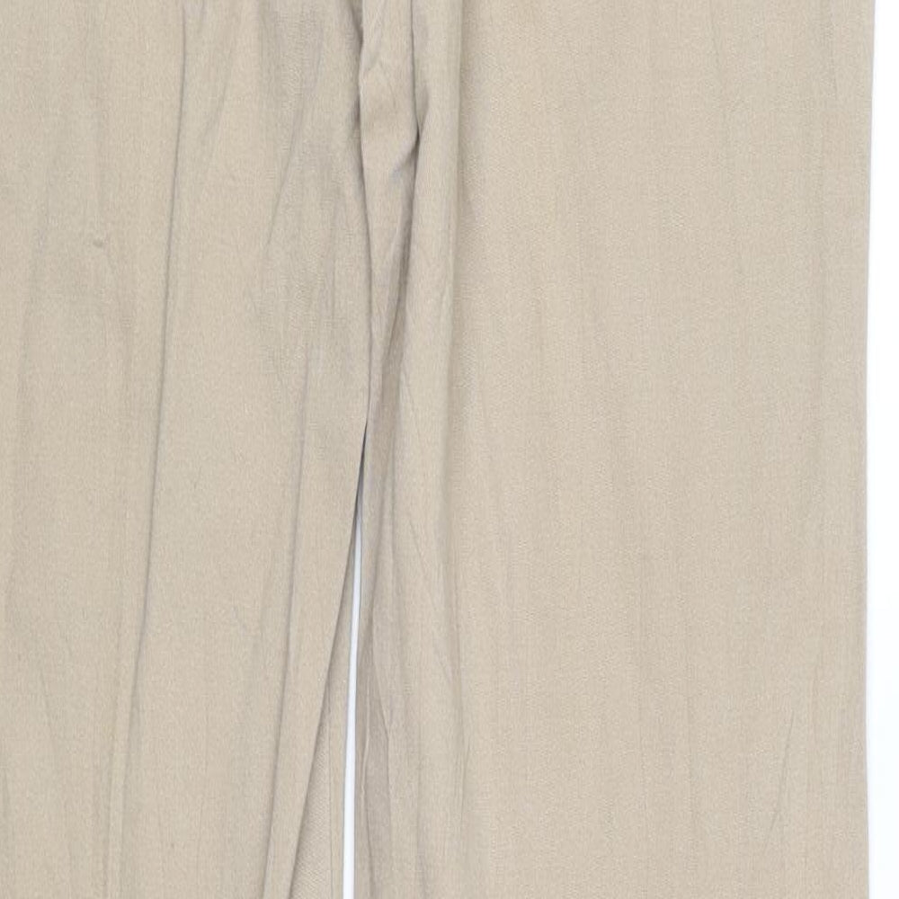 Denim co Womens Beige Denim Straight Jeans Size 12 L27 in