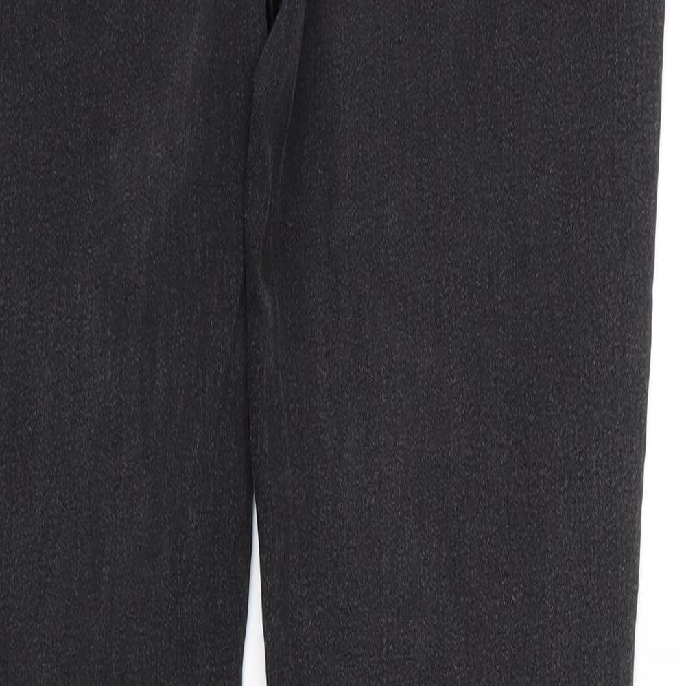 Brand and care label for Denim co women’s black denim jegging jeans, size UK 14, 30-inch leg