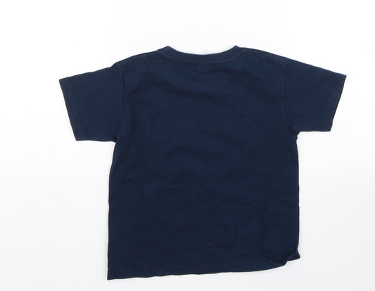 Yazbek Boys Blue Basic T-Shirt Size 5 Years