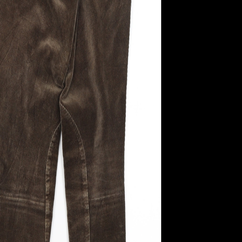 Preworn Womens Brown Trousers Size 30 in L28 in