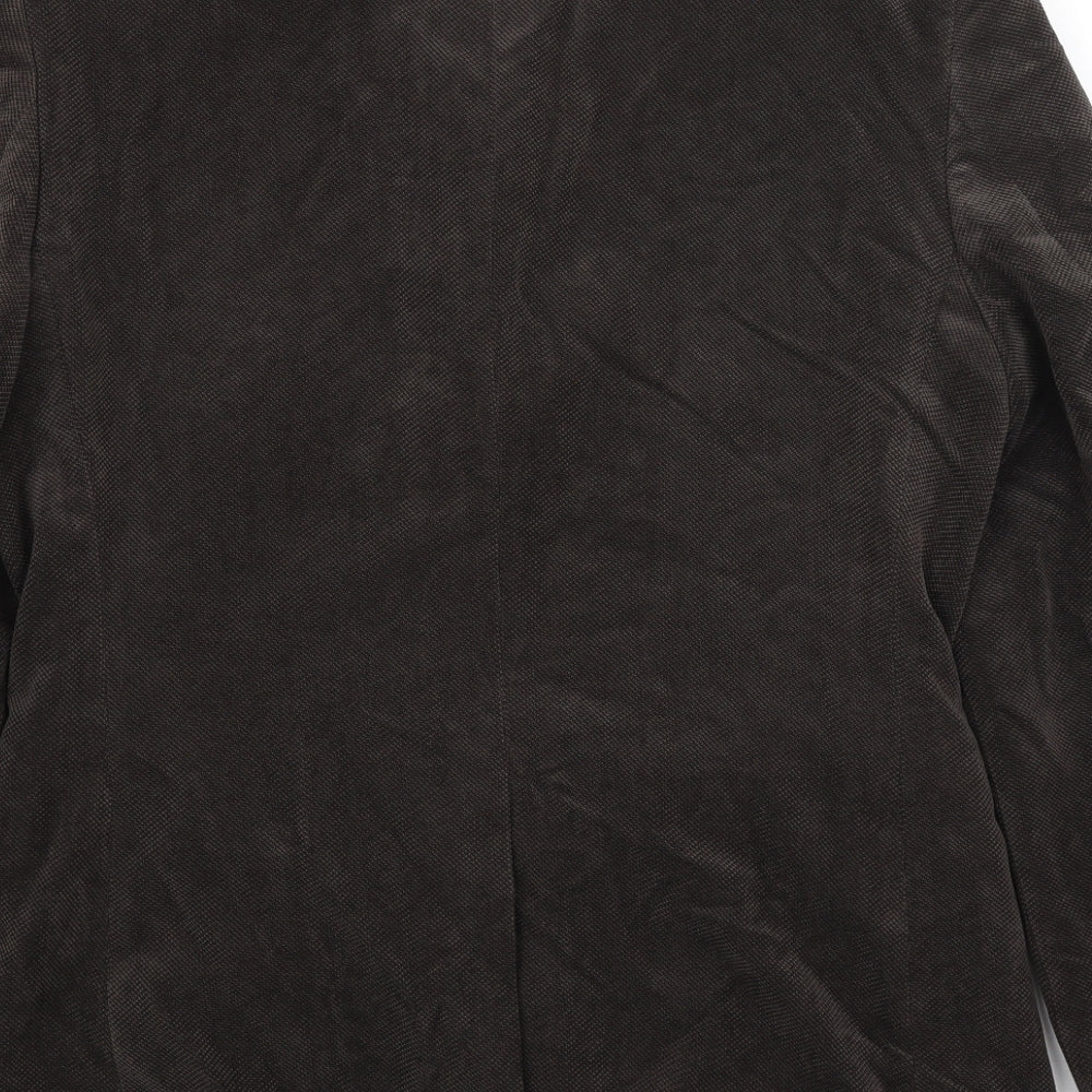 Greenwoods Mens Brown Jacket Blazer Size M