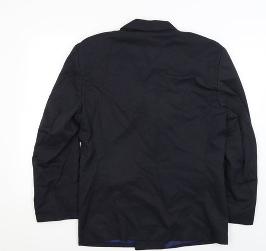 Privilege Clothing Mens Blue Jacket Blazer Size XL