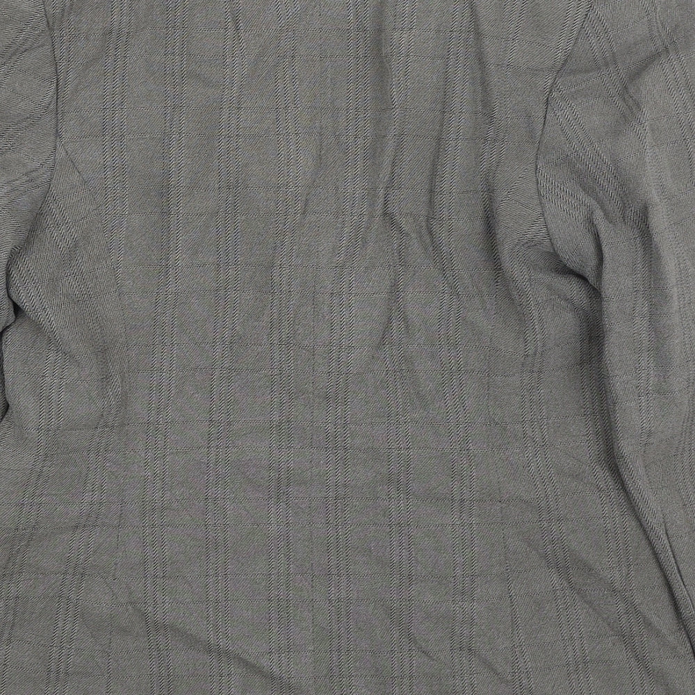 M&S Womens Grey Jacket Blazer Size 10