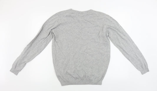 Livergy Mens Grey Pullover Jumper Size M