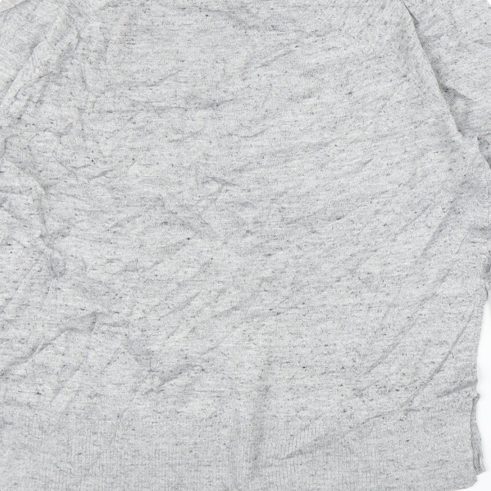 H&M Womens Grey Pullover Jumper Size S