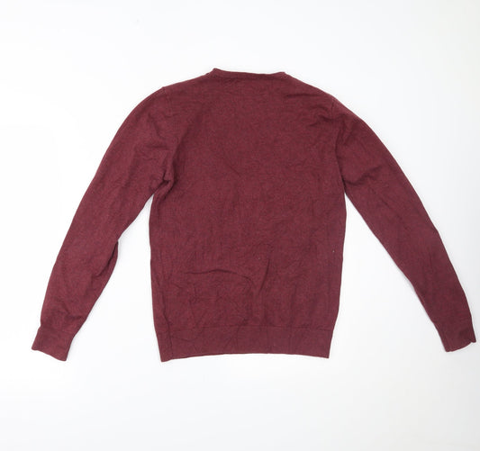 NEXT Mens Red Pullover Jumper Size S