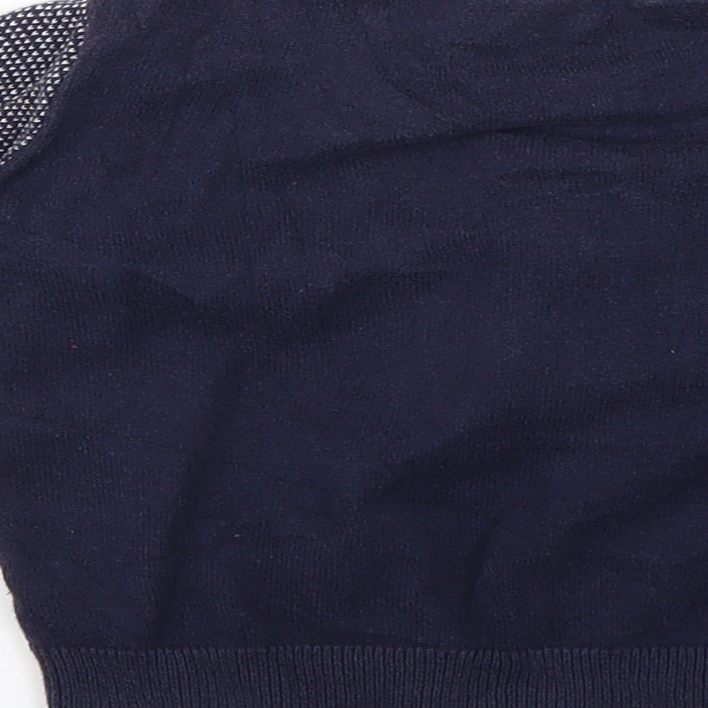 Mothercare Baby Blue Geometric Jacket Size 24 Months