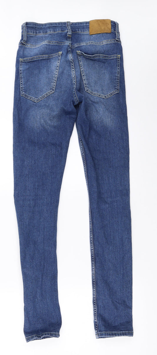 Loom Womens Blue Denim Skinny Jeans Size 30 in L32 in