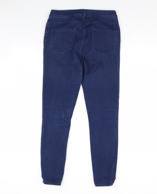 George Womens Blue Denim Skinny Jeans Size 12 L30 in