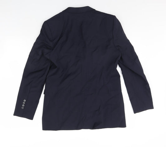 Wardrobes Mens Blue Jacket Blazer Size 36 - Shoulder Pads