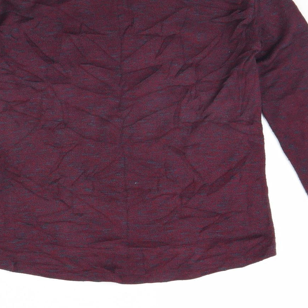 H&M Womens Purple Pullover Jumper Size 8 - 48