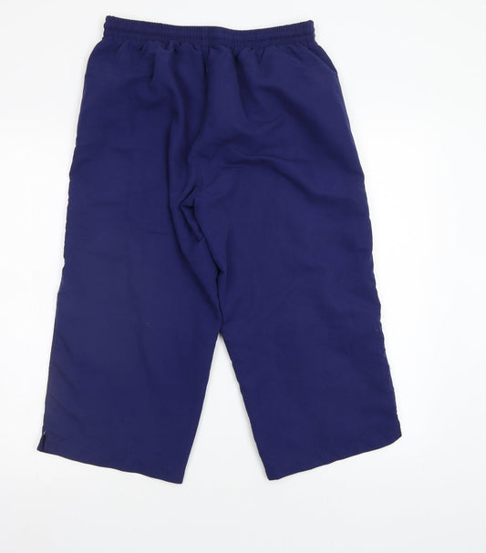 LA Gear Womens Blue Bermuda Shorts Size S - Elastic Waist Band