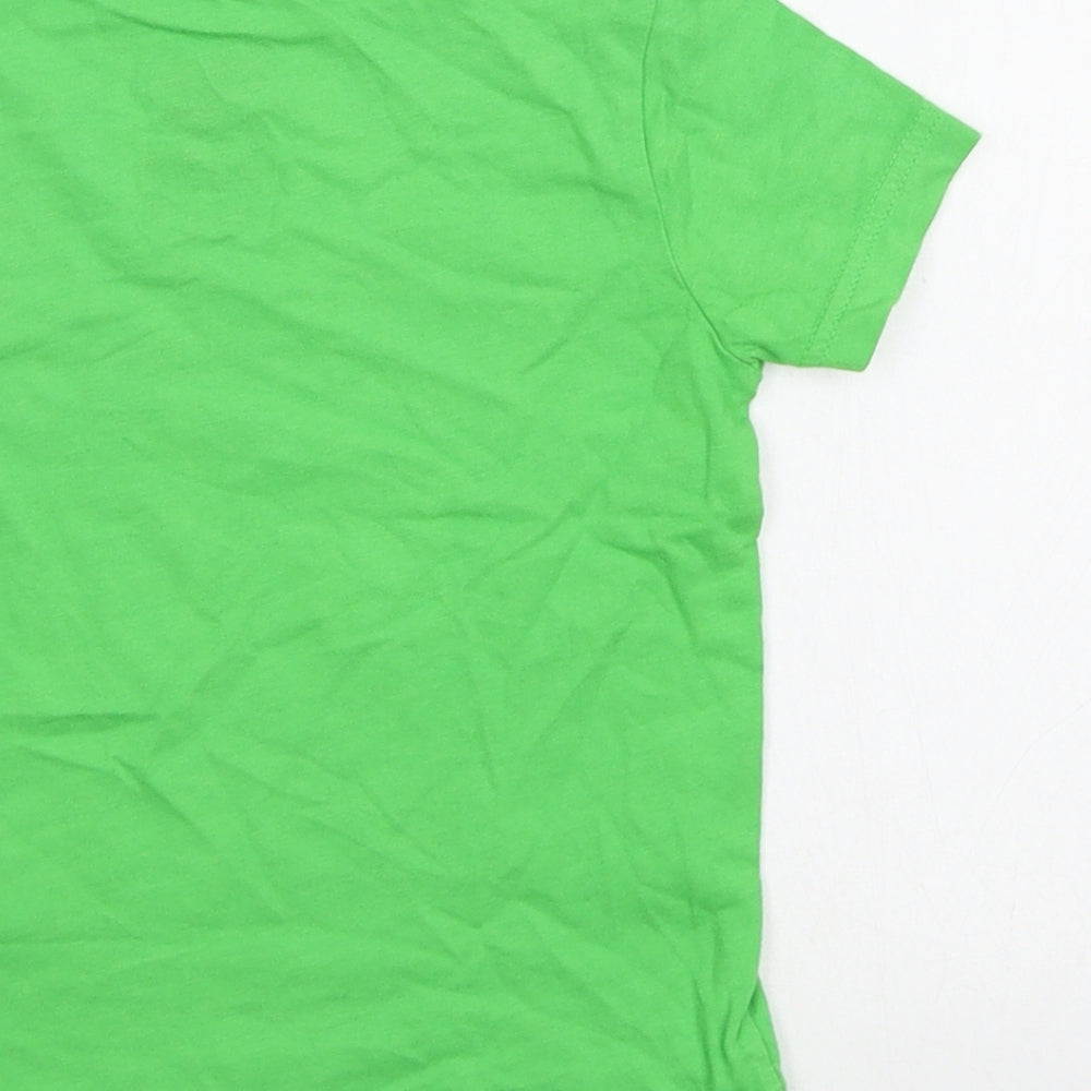 F&F Girls Green Basic T-Shirt Size 2-3 Years