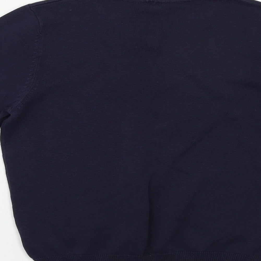 George Boys Blue Pullover Jumper Size 7-8 Years