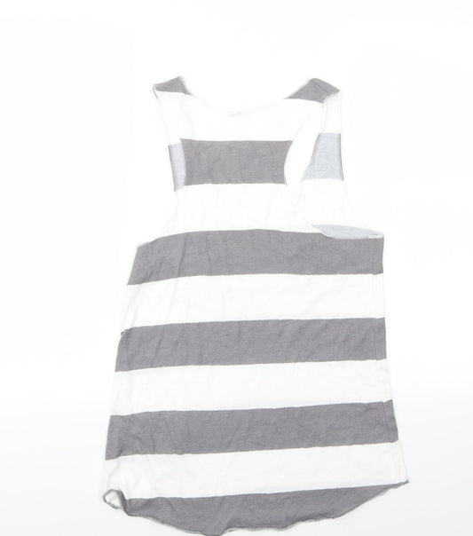 Humbolt Womens Multicoloured Striped Basic T-Shirt - Humbolt