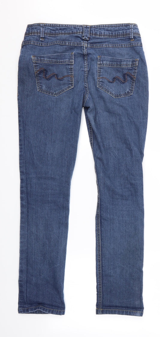DP Denim Womens Blue Straight Jeans Size 10 L28 in - DP Denim