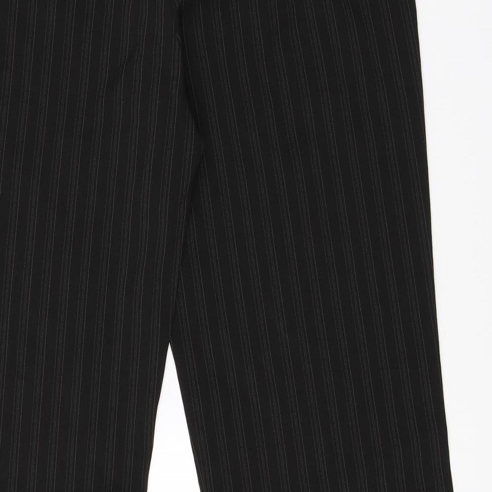 New Look Womens Black Dress Pants Trousers Size 16 L30 in