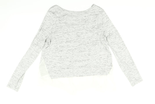 newlook Womens Grey Basic T-Shirt Size 12
