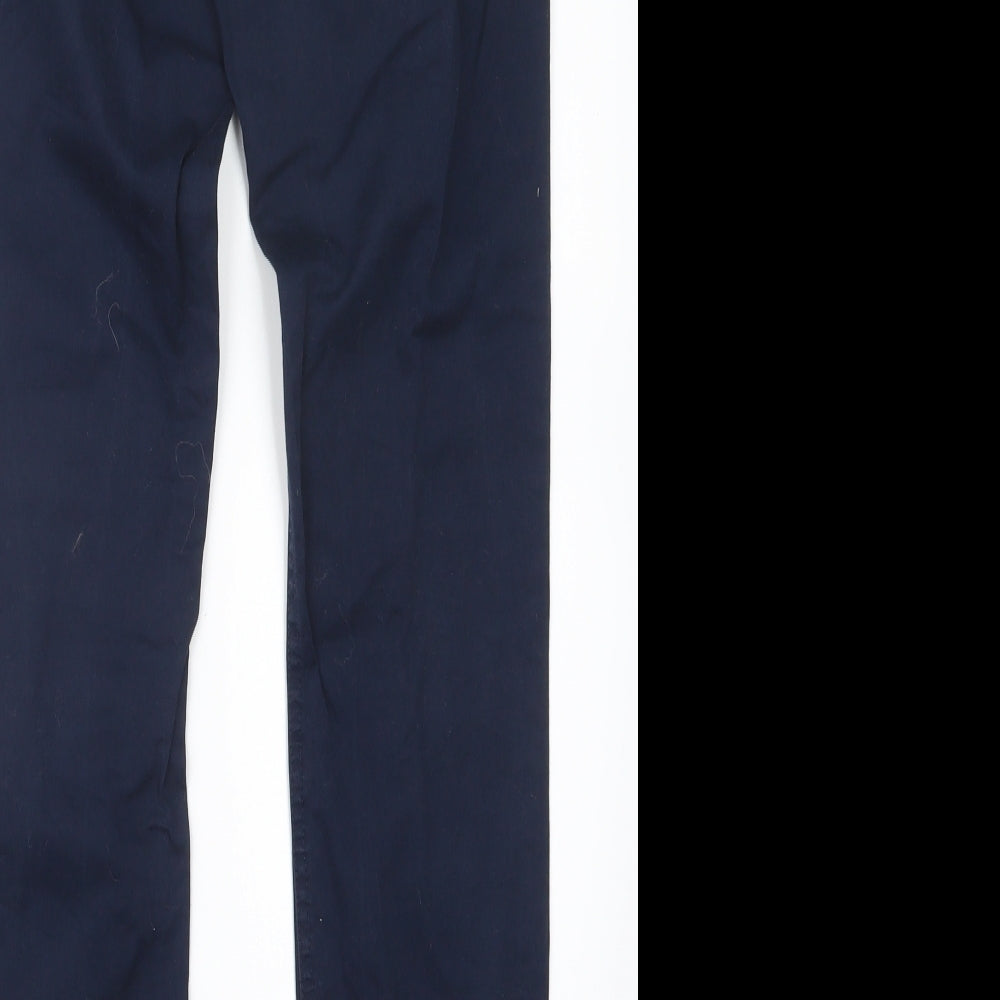 VERO MODA Womens Blue Trousers Size S L31 in