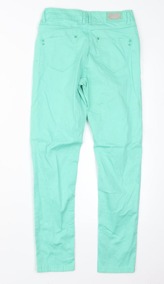 Nado Womens Green Skinny Jeans Size S L27 in