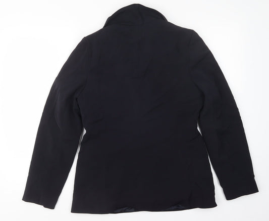 AMARANTO Womens Blue Jacket Size 12